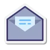 icons8 open envelope 100